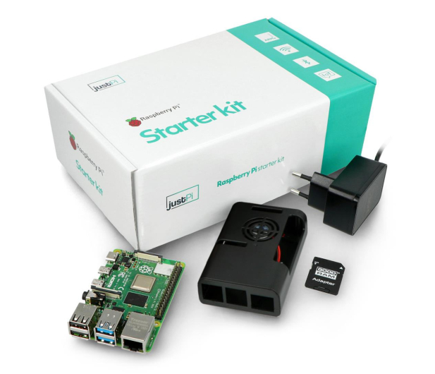 Raspberry Pi Zestaw 4B WiFi 4GB RAM, 32GB, akces., 1 went. - 635131 - zdjęcie
